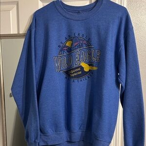 Wild Eagle Blue Crewneck Sweater for Men
